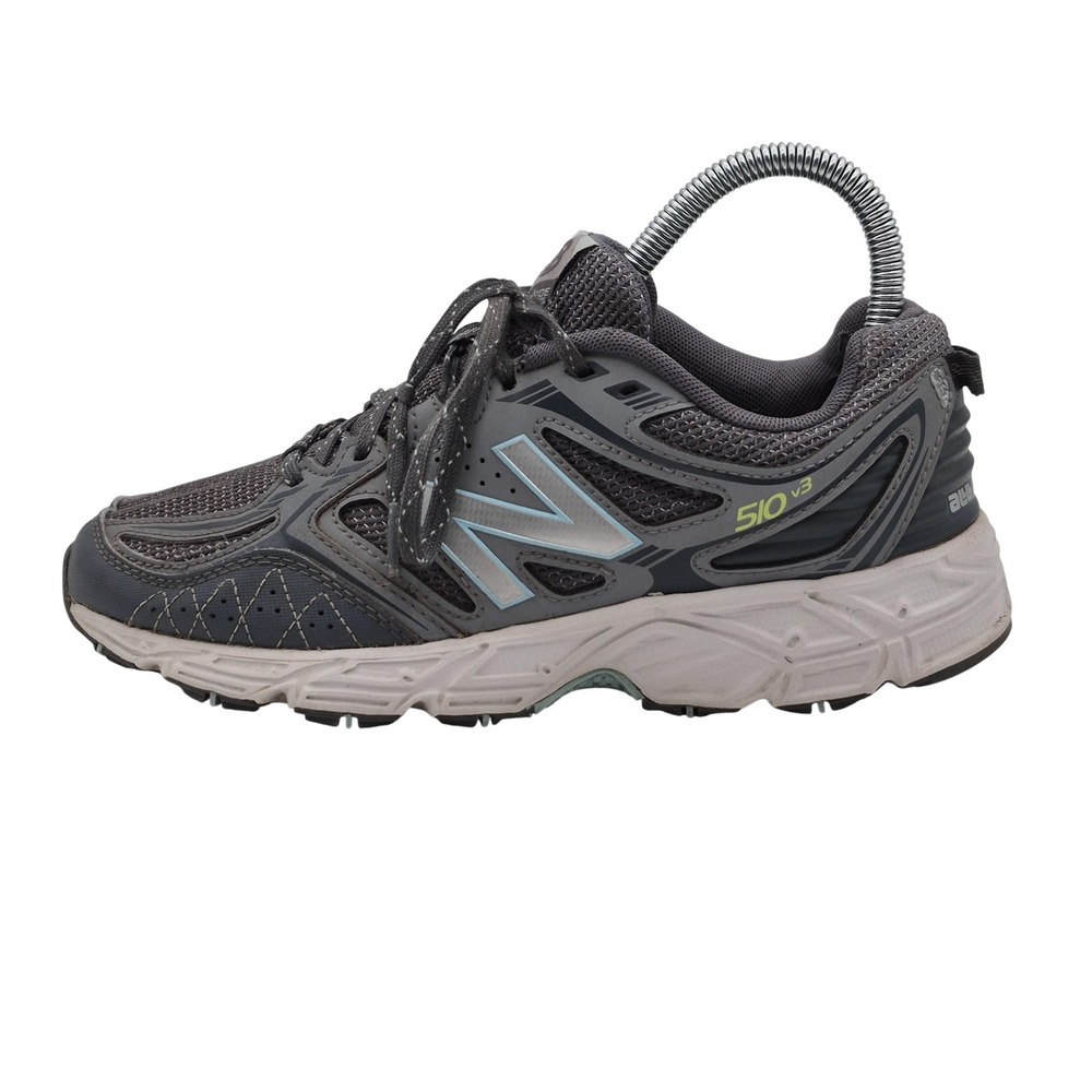 New Balance 510 V3 Shoes Womens Size‎ 7 Gray All Terrain Trail Running Sneakers